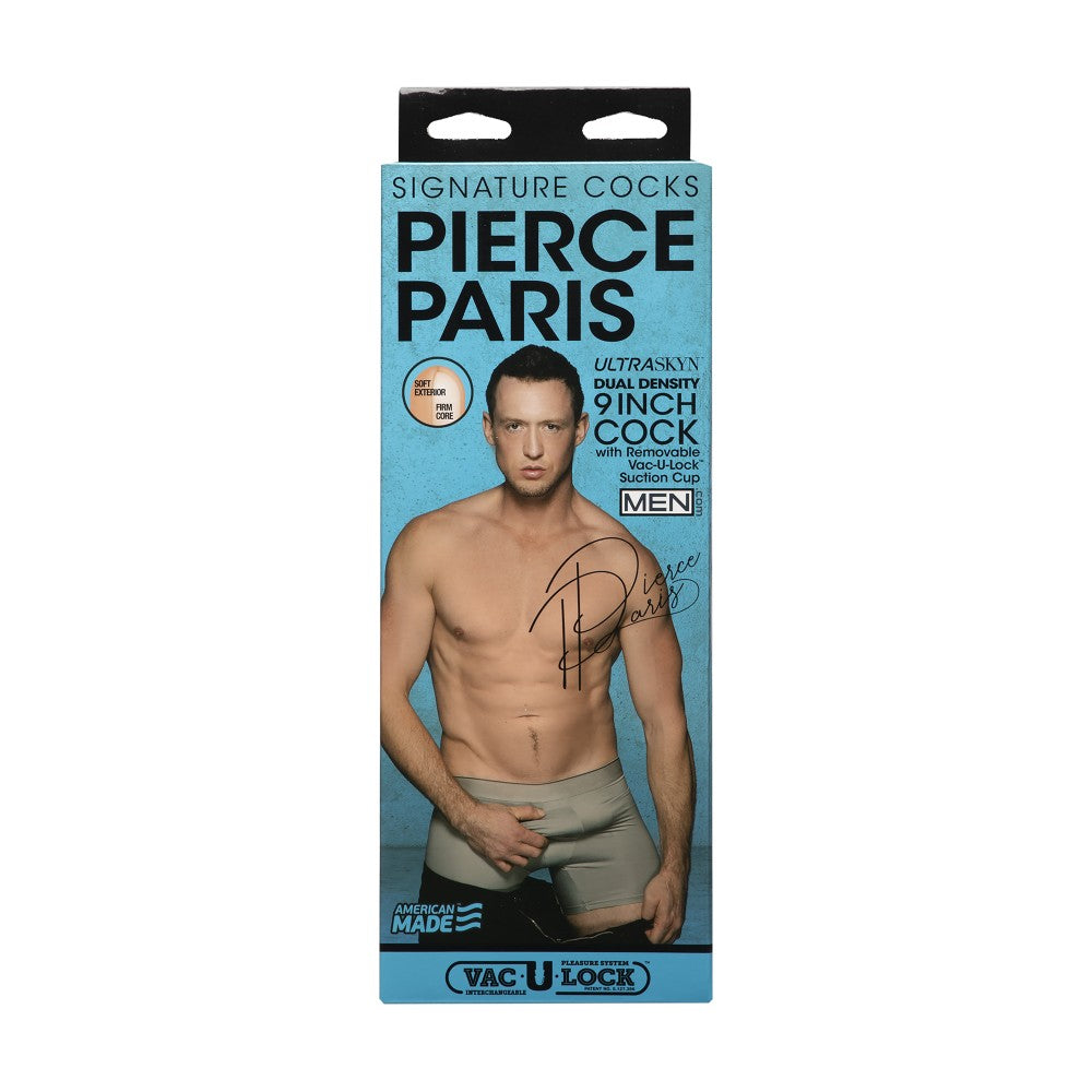 Doc Johnson Pierce Paris Dual Density Dildo 9"