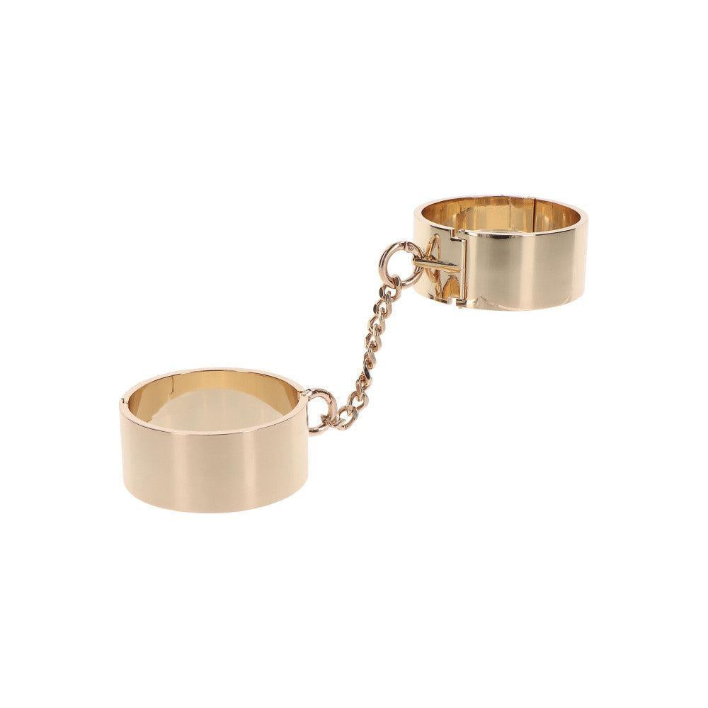 Dona Massive Metal Golden Cuffs Jewellery