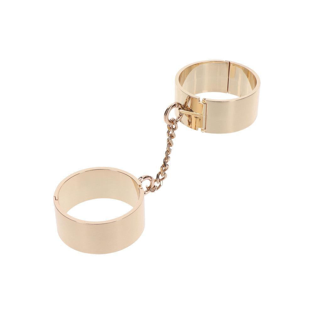 Dona Massive Metal Golden Cuffs Jewellery