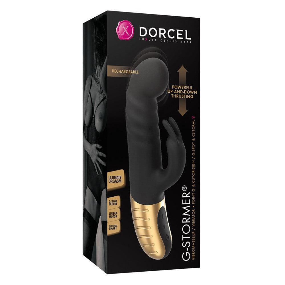 Dorcel G-Stormer Silicone G-spot Rabbit Vibrator with Pulsation