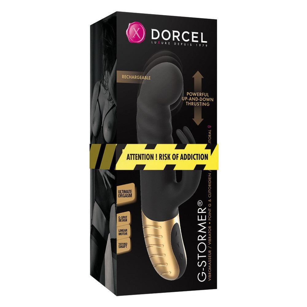 Dorcel G-Stormer Silicone G-spot Rabbit Vibrator with Pulsation