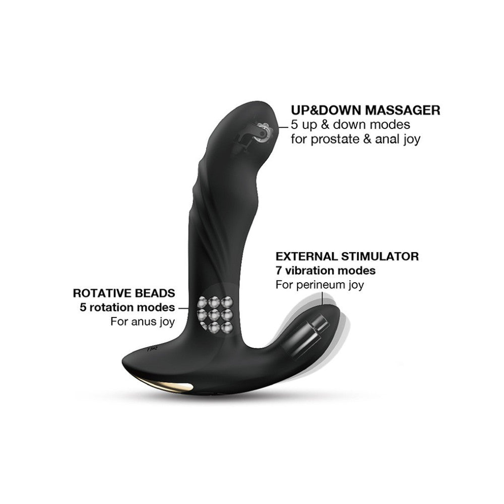 Dorcel Multi P-Joy Luxury 3 in 1 Prostate Massager with Remote