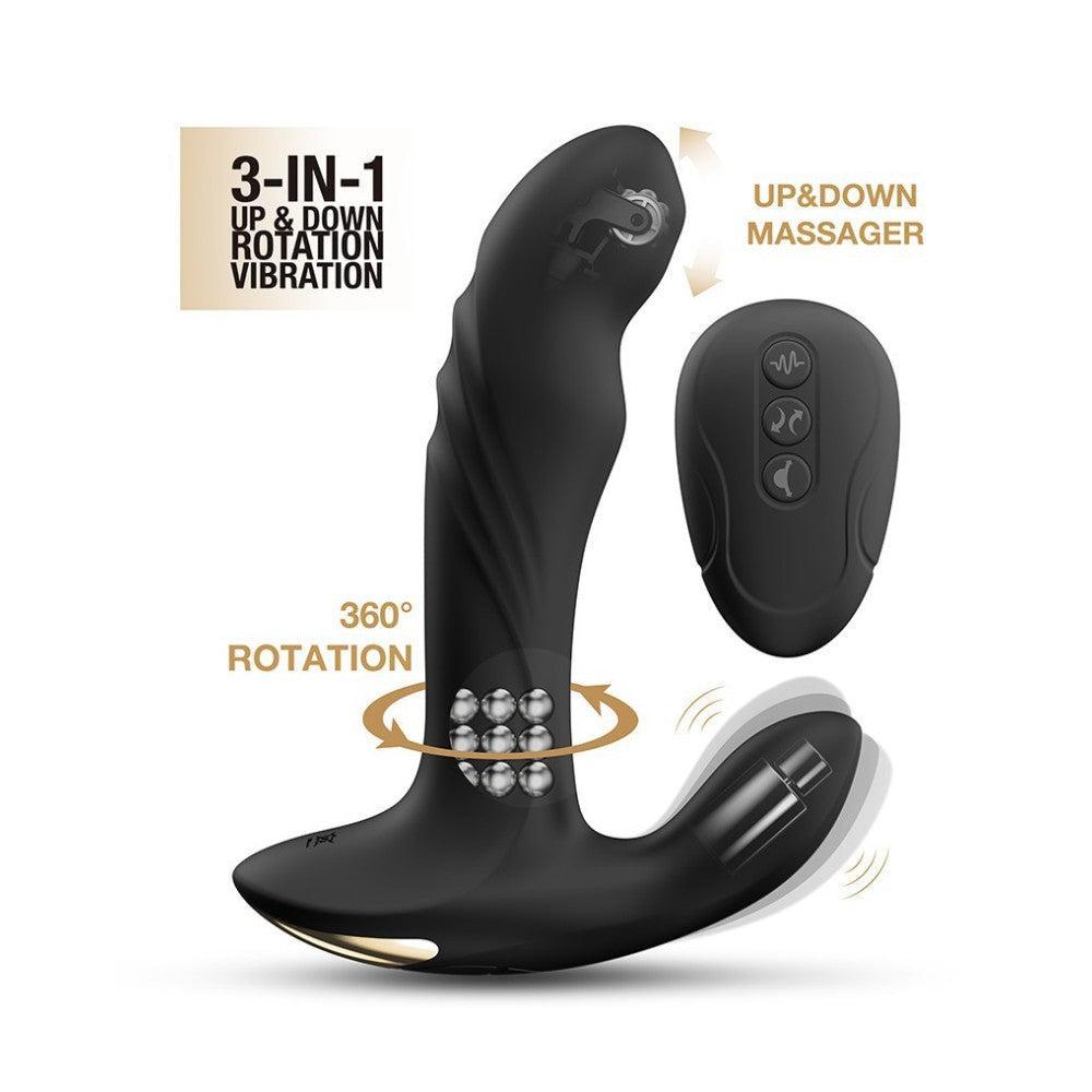 Dorcel Multi P-Joy Luxury 3 in 1 Prostate Massager with Remote