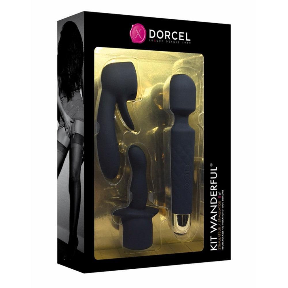 Dorcel Wanderful Power Massager Set with Tips