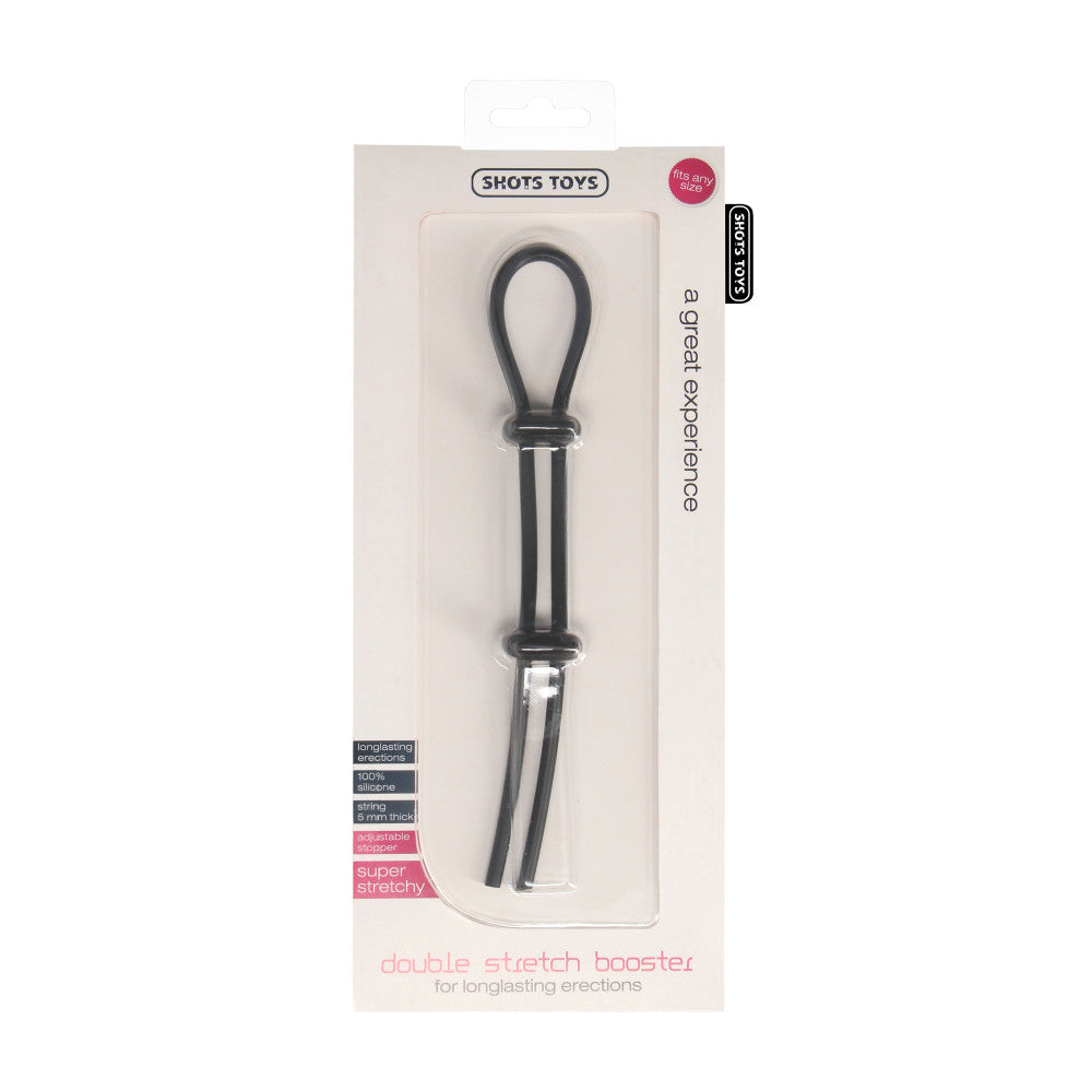 Double Booster Silicone Adjustable Cock Ring