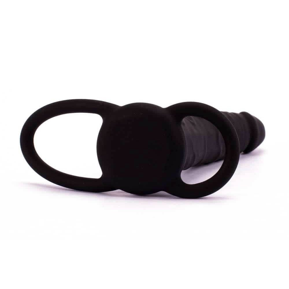 Double Prober Anal Dildo with Grip