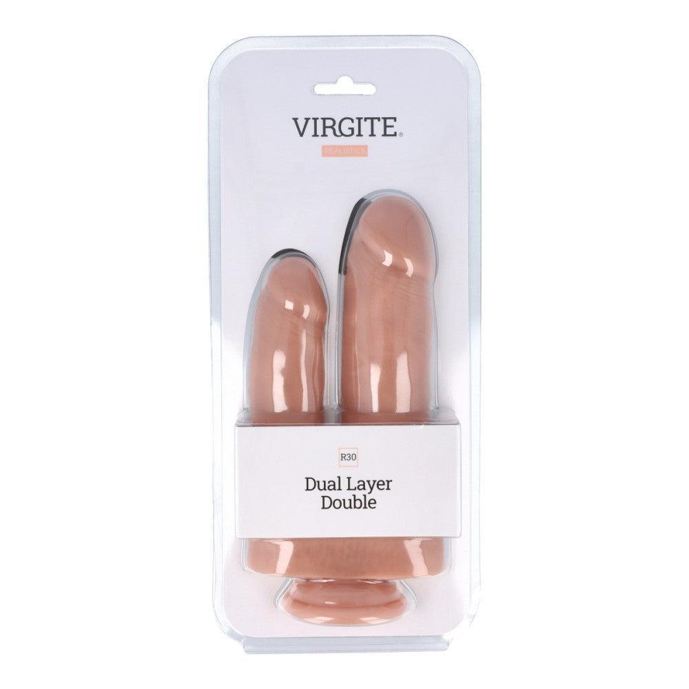 Double Realistic Virgite R30 Silicone Dildo