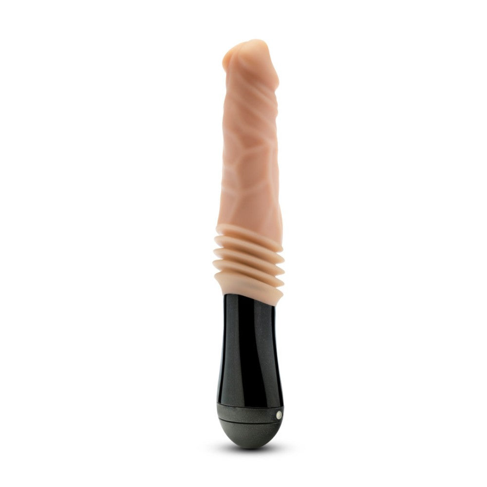 Dr.Knight Rechargeable Realistic Thrusting & Rotating Silicone Dildo