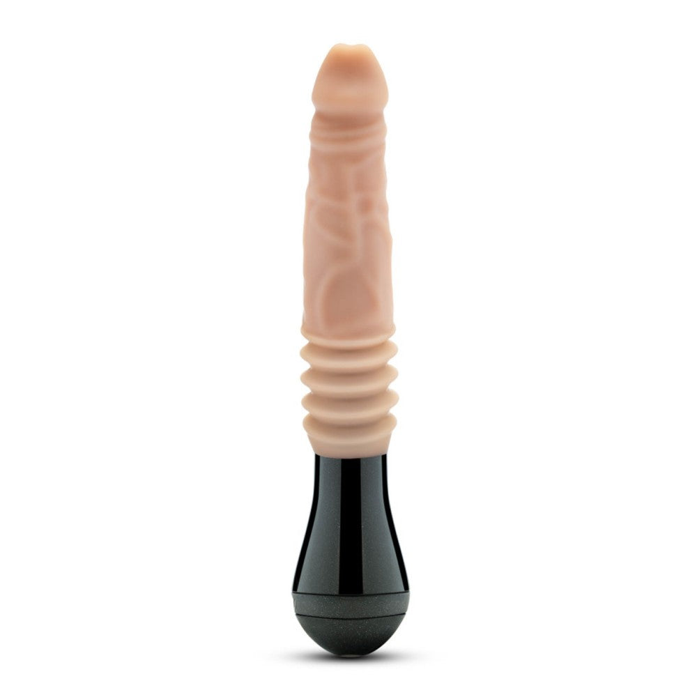 Dr.Knight Rechargeable Realistic Thrusting & Rotating Silicone Dildo