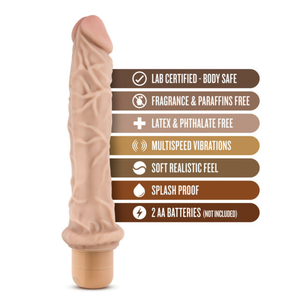 Dr.Skin Vibe 8 Realistic Vibrator 9.75"