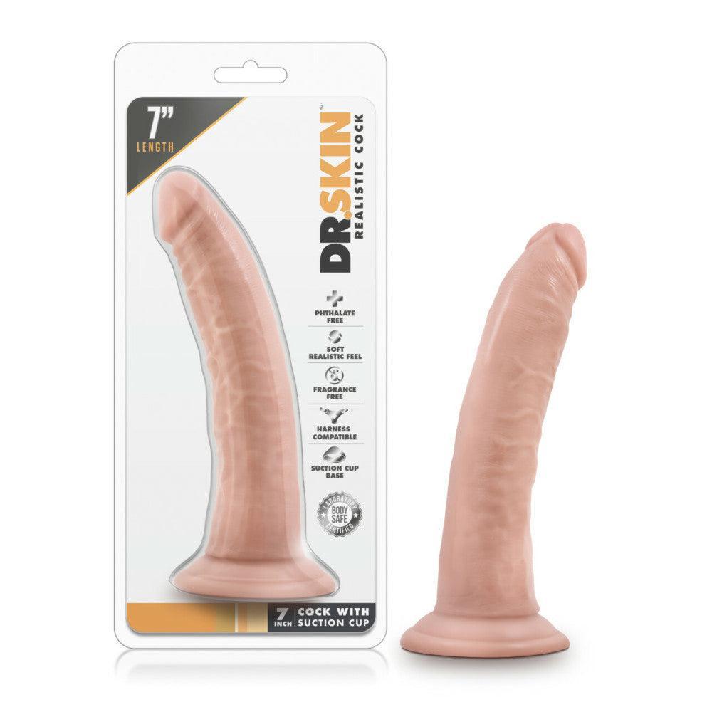 Dr.Skin Flexible Realistic Dildo 7"