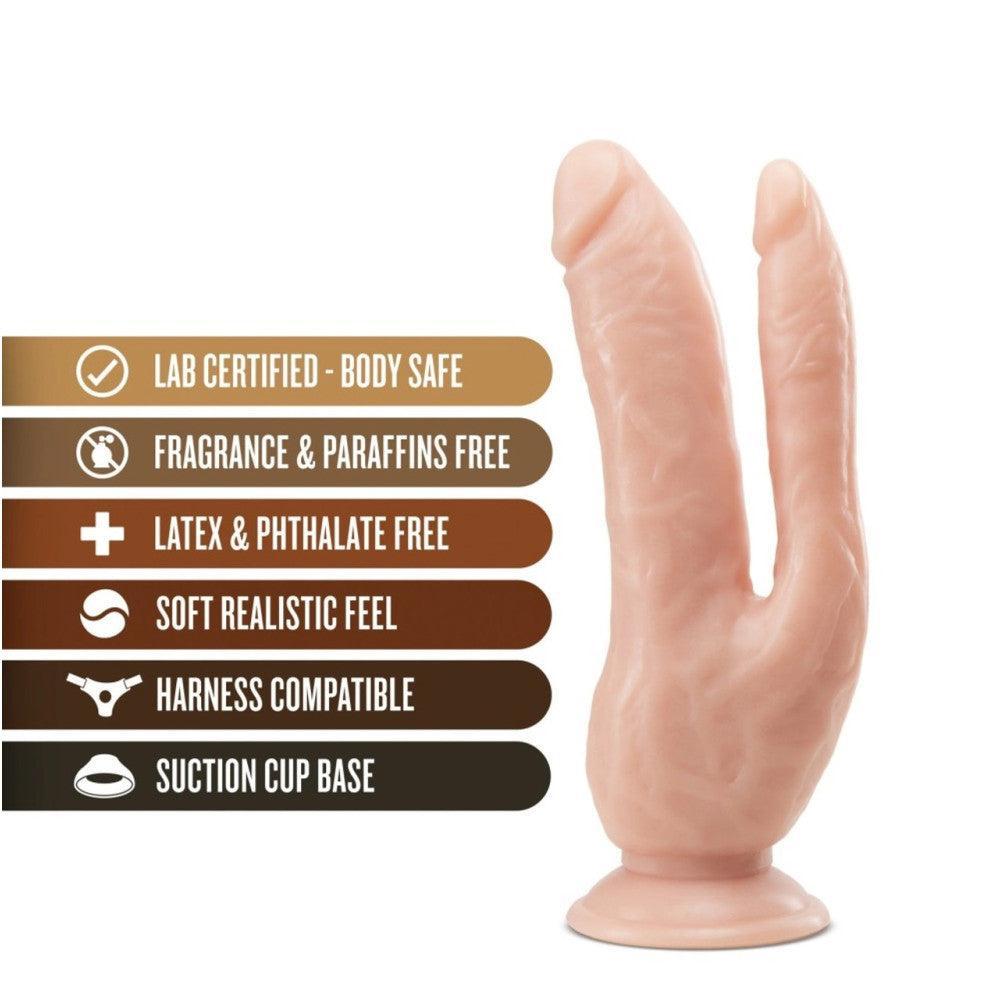 Dr.Skin DP Realistic Double Dildo 8"