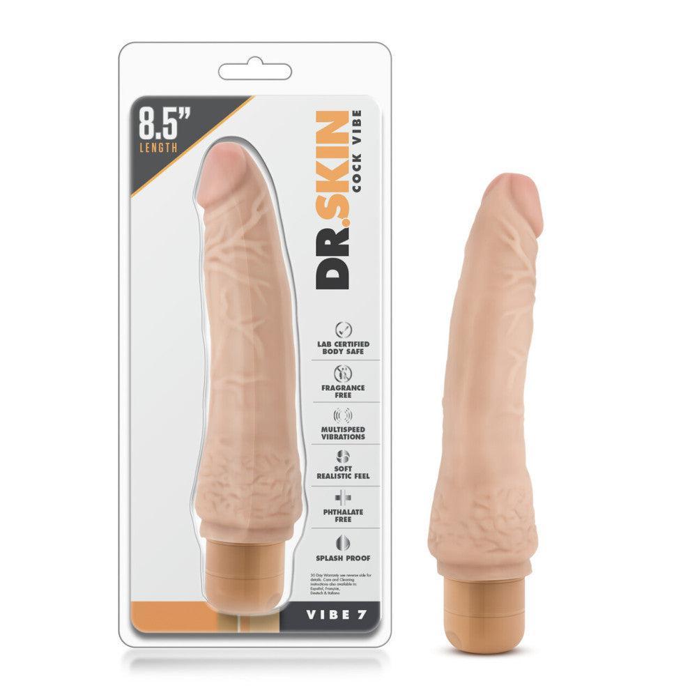 Dr. Skin Vibe 7 Realistic Vibrator 8.5"