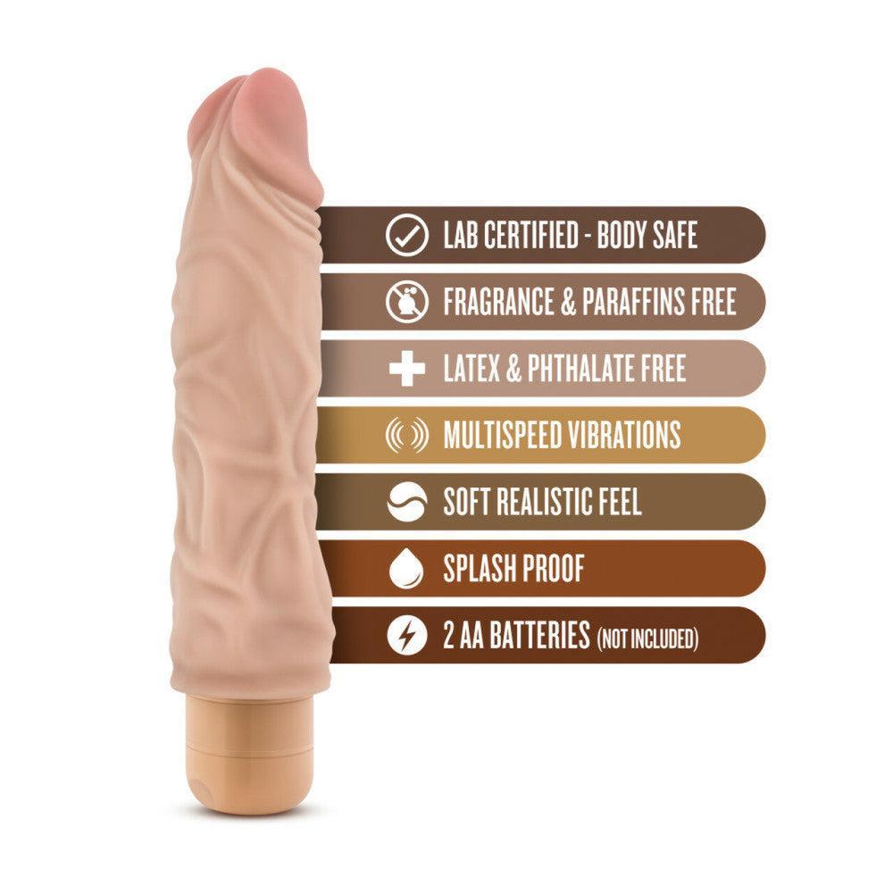 Dr.Skin Vibe 10 Realistic Vibrator 8.5"