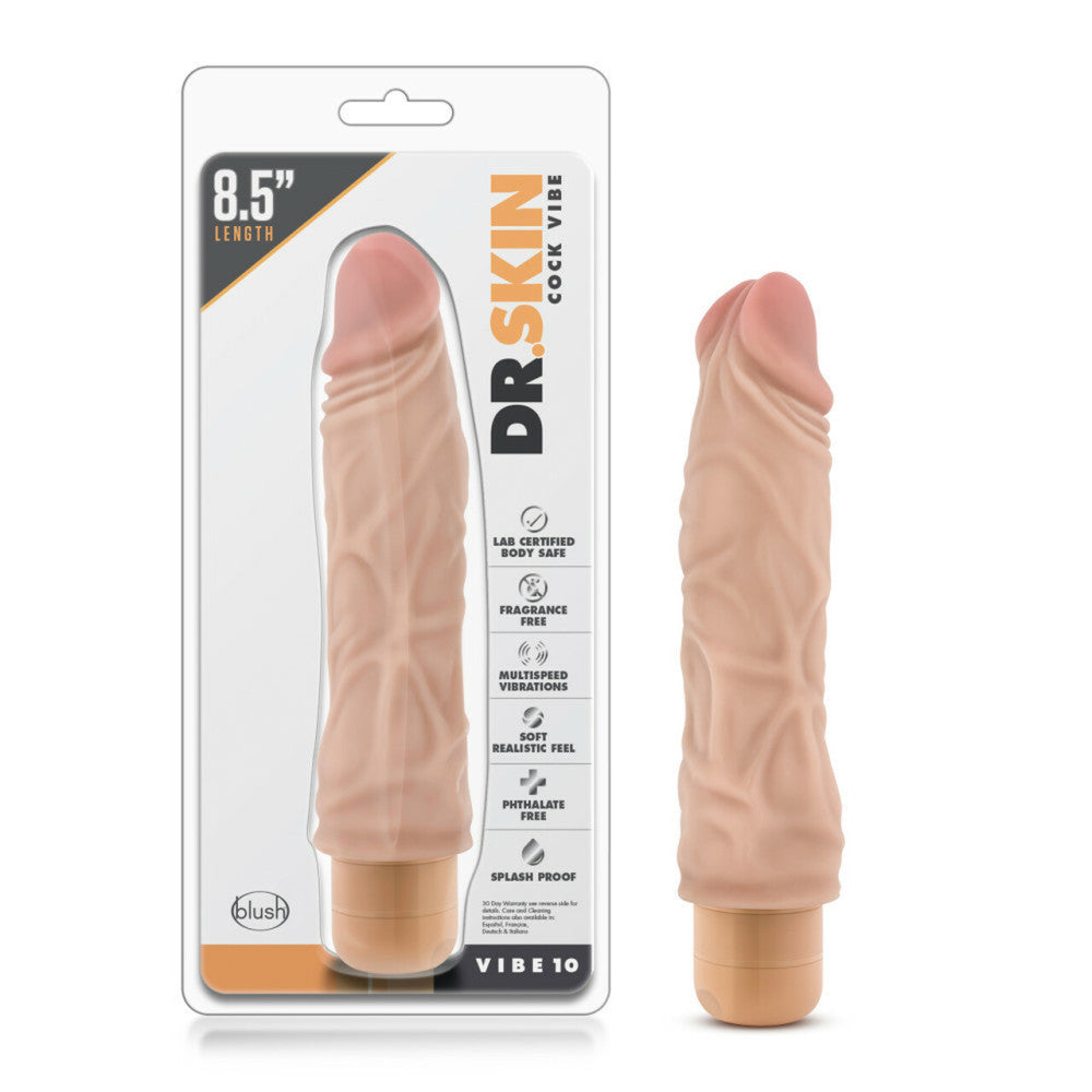 Dr.Skin Vibe Realistic Vibrator 10"