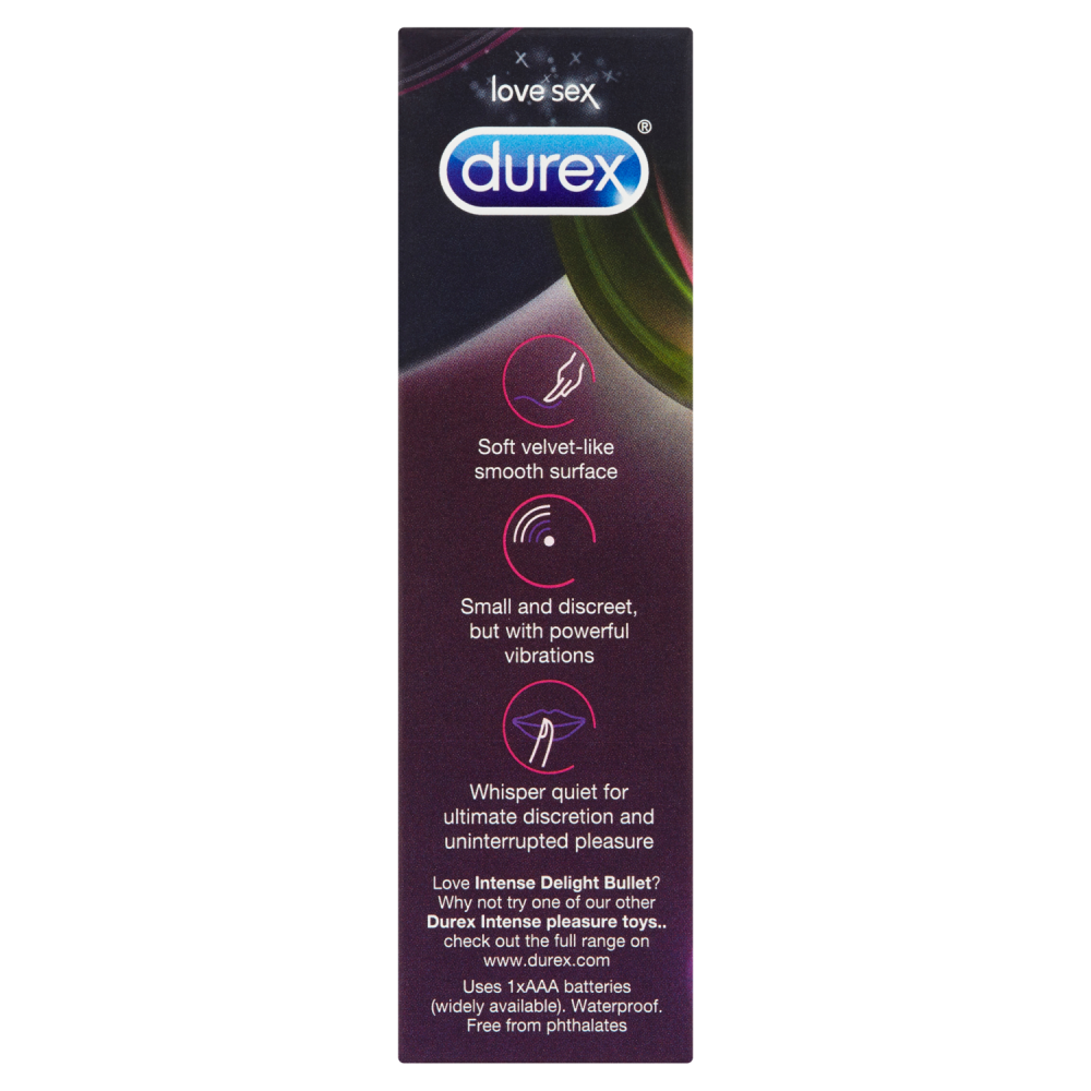 Durex Intense Mini Bullet Vibrator purple