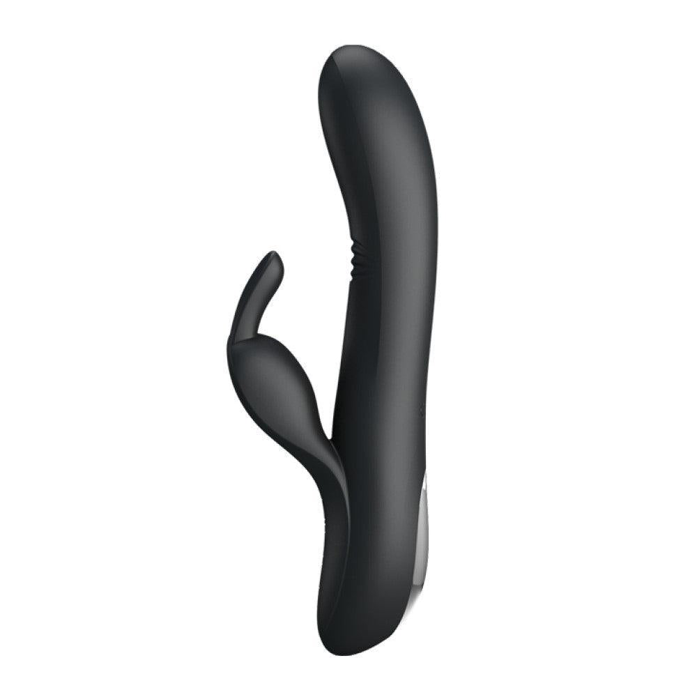 Dylan 'Come Hither' Rabbit Vibrator Black