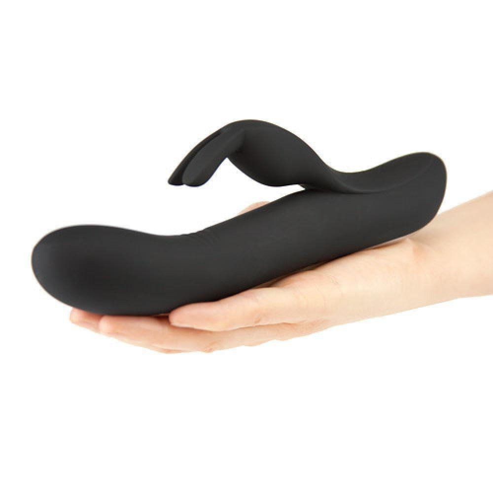 Dylan 'Come Hither' Rabbit Vibrator Black
