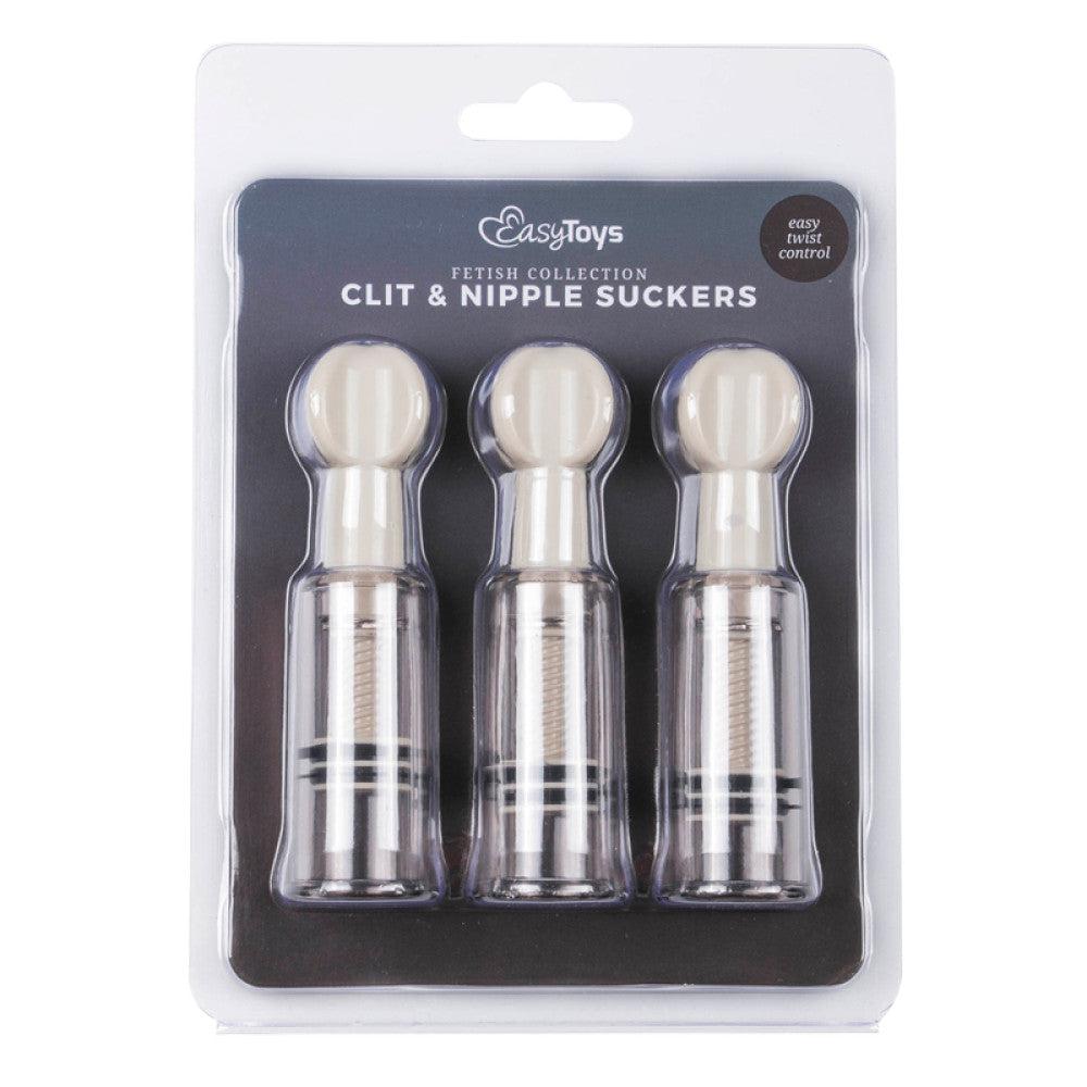 Easy Toys clitoris and nipple suckers vacuum stimulators