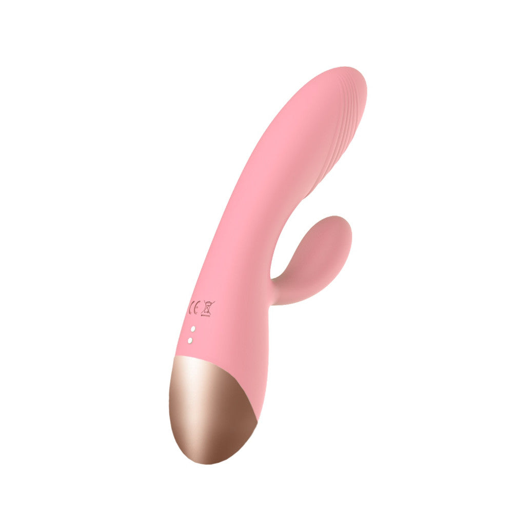 Elali Rechargeable Silicone Rabbit Vibrator Pink