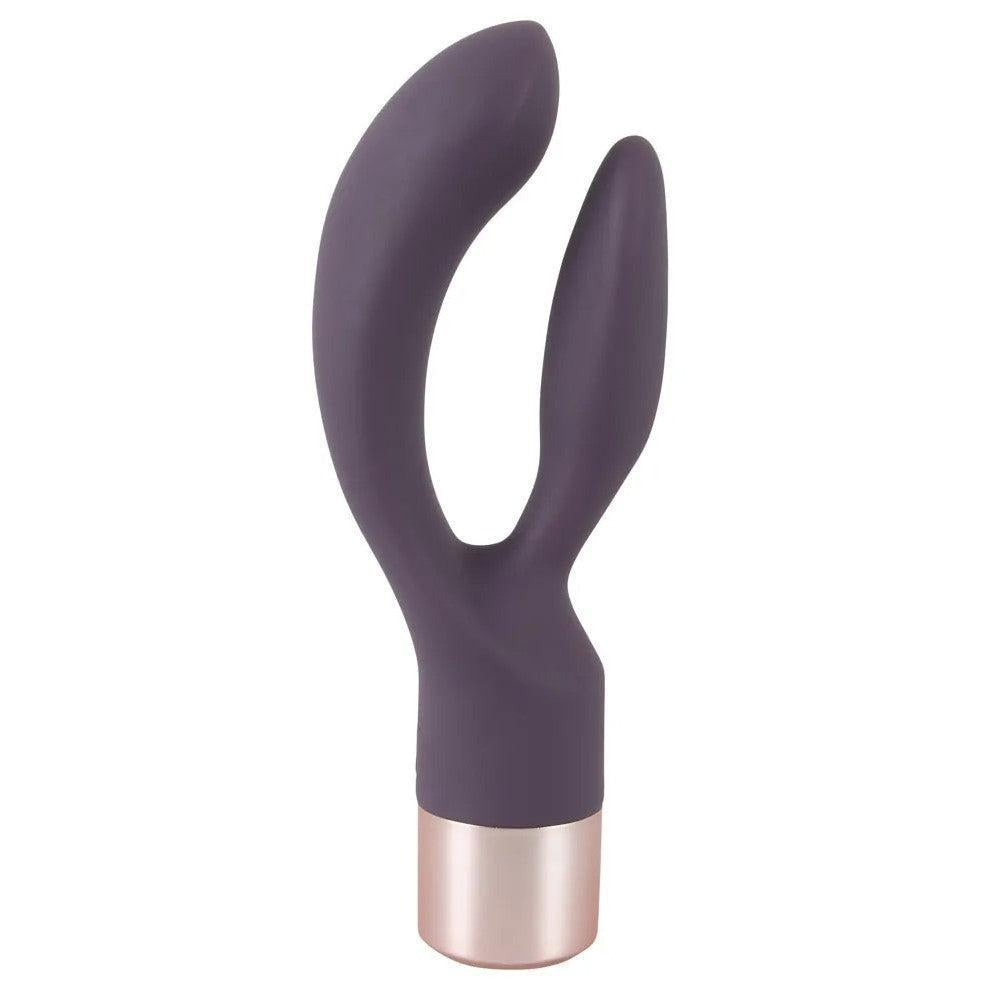Elegant Rechargeable Double Anal-Vaginal Vibrator