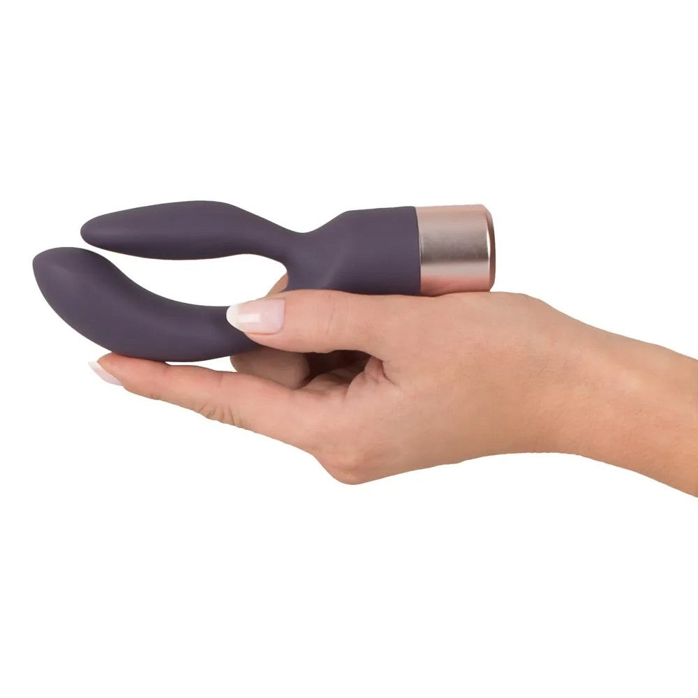 Elegant Rechargeable Double Anal-Vaginal Vibrator