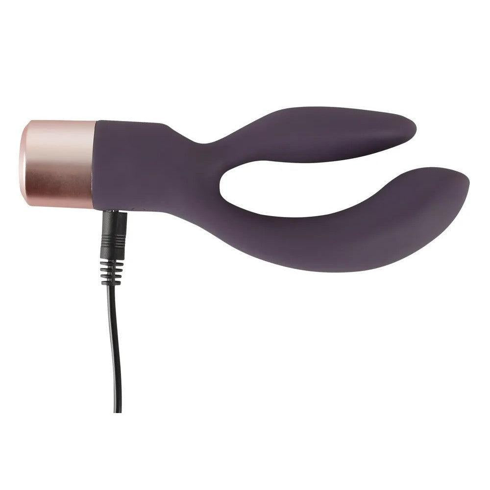 Elegant Rechargeable Double Anal-Vaginal Vibrator
