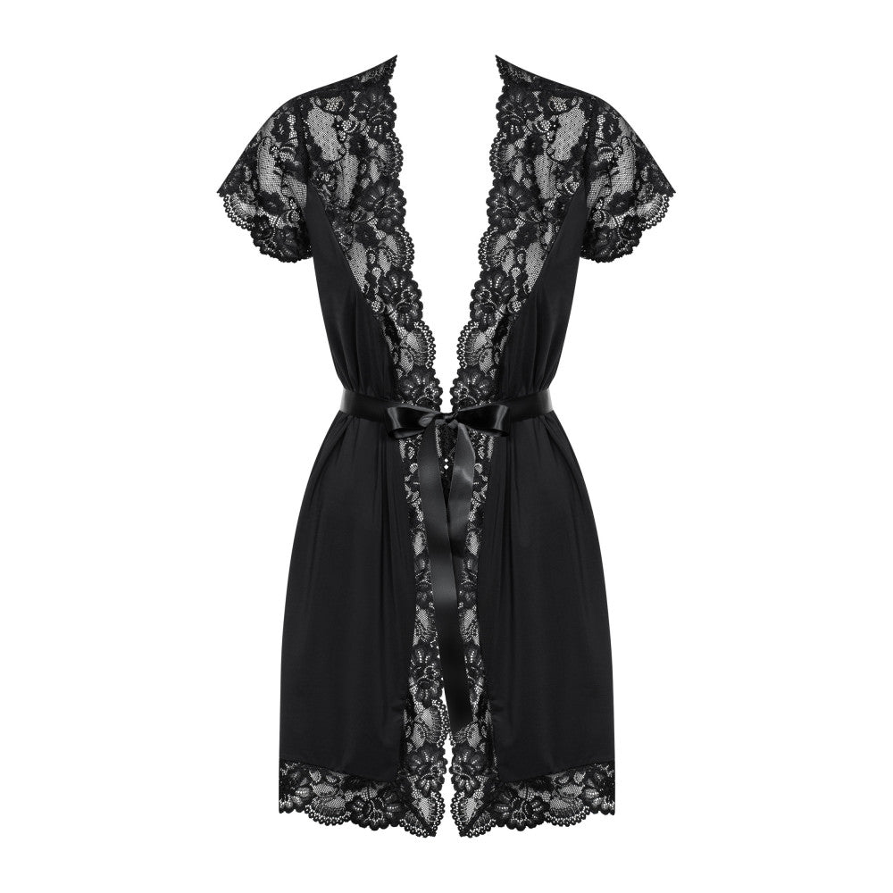 Elegant kimono Obsessive black