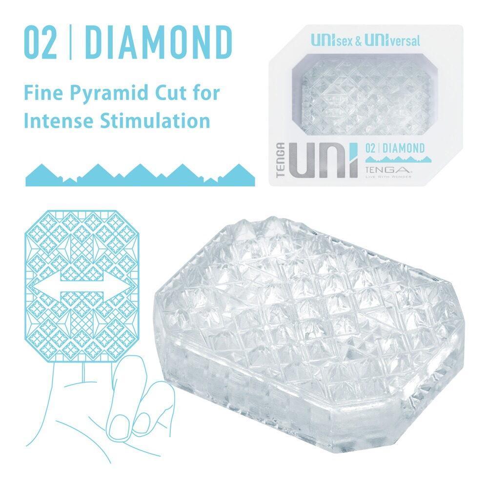 Tenga Uni Diamond Sleeve Masturbator