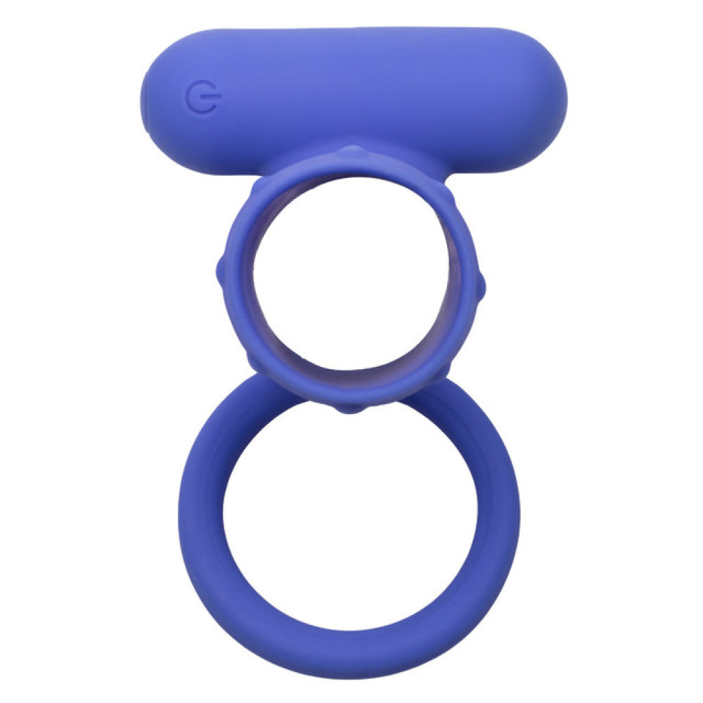Endless Desires Silicone Vibrating Penis Enlarger Blue