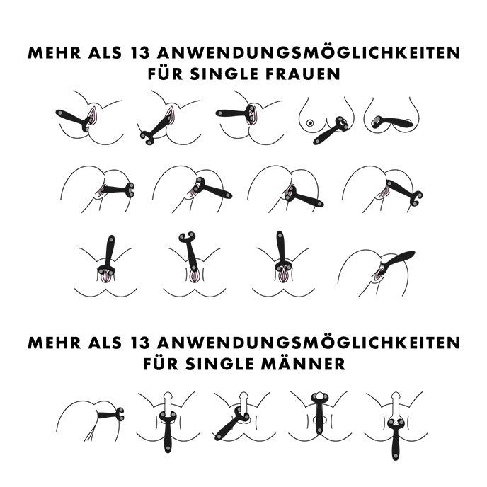 Endless Fun couples vibrator blue