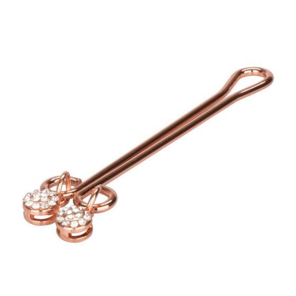 Entice Gold Clit Clip Crystal Jewelry