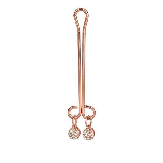 Entice Gold Clit Clip Crystal Jewelry