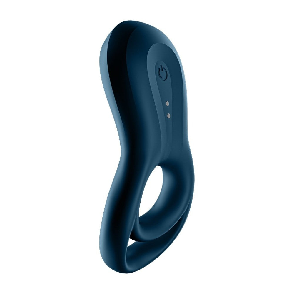 Epic Duo Vibrating Silicone Double Cock Ring