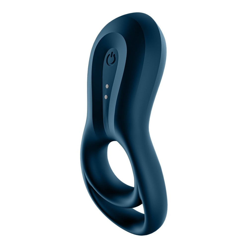 Epic Duo Vibrating Silicone Double Cock Ring