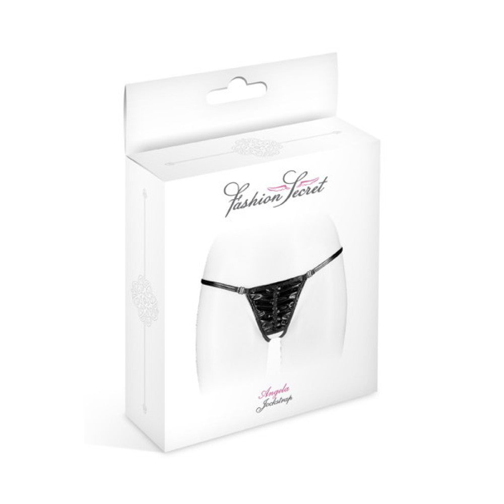 Erotic Wetlook Crotchless Underwear