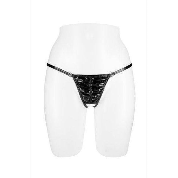 Erotic Wetlook Crotchless Underwear