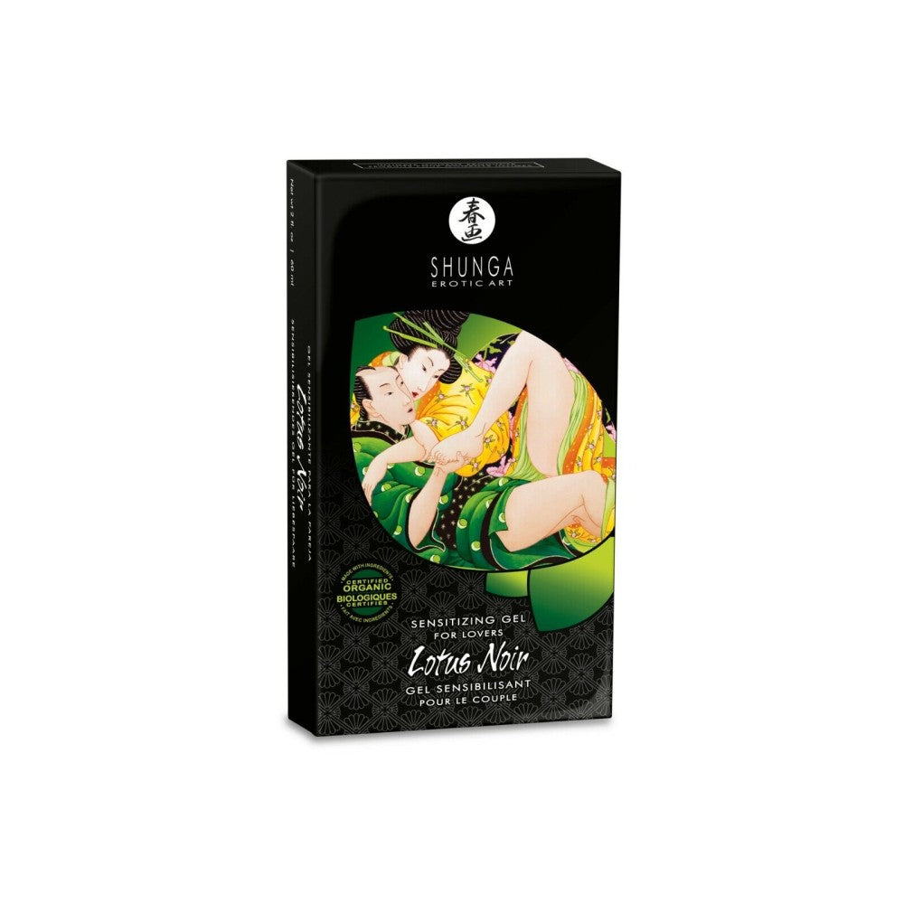 Exciting Gel for Couples Shunga Lotus Noir 60 ml