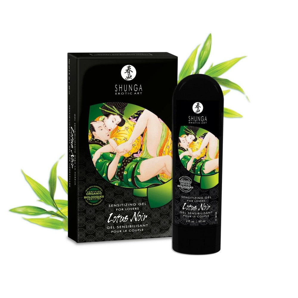 Exciting Gel for Couples Shunga Lotus Noir 60 ml