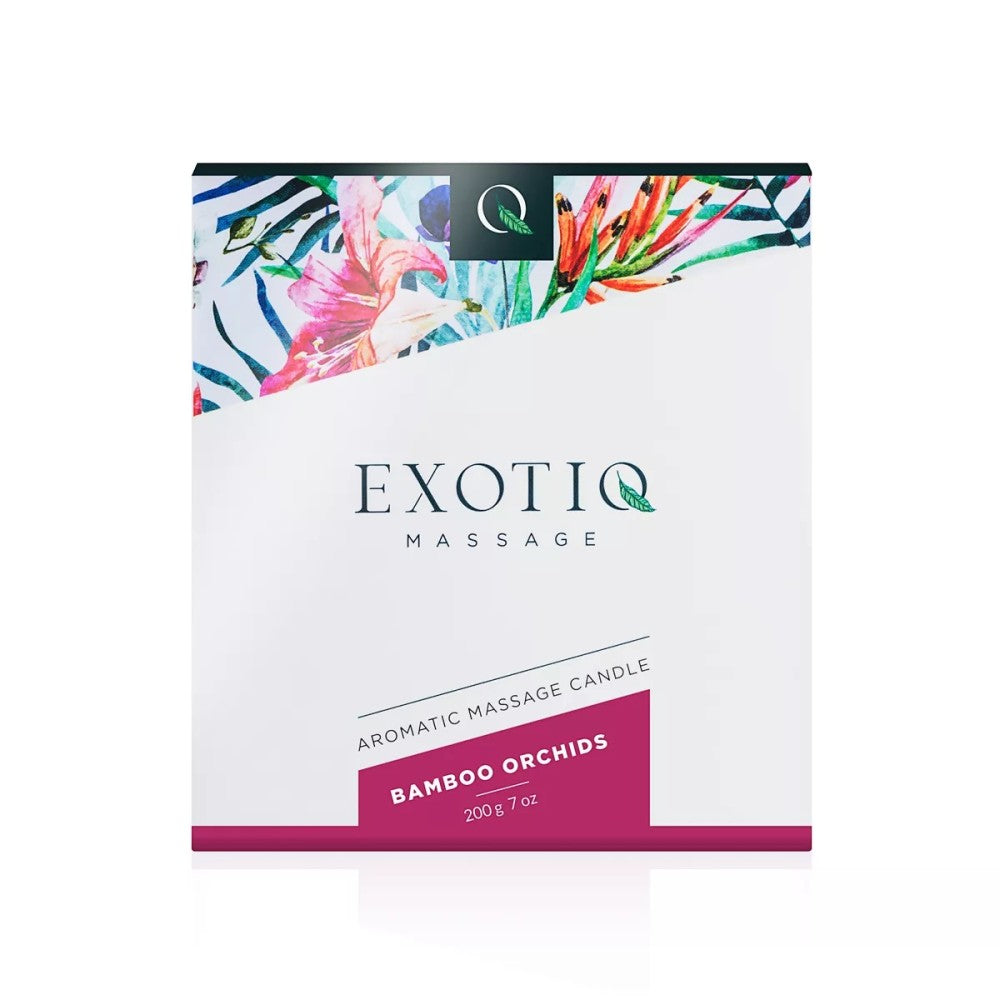 ExotiQ bamboo and orchid massage candle