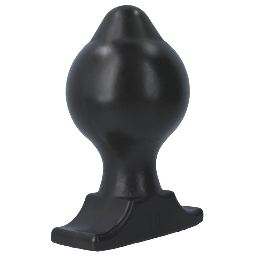 All Black Extra Large Butt Plug 10 cm.
