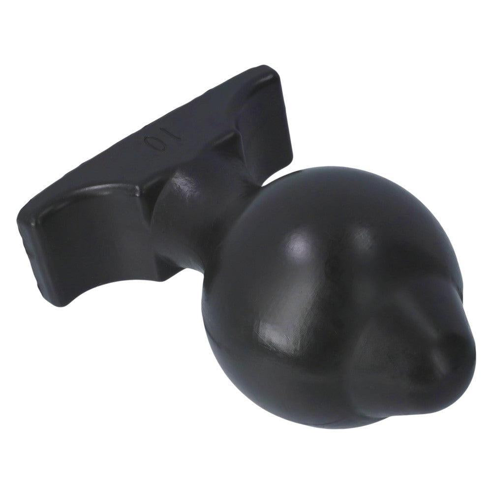 All Black Extra Large Butt Plug 10 cm.