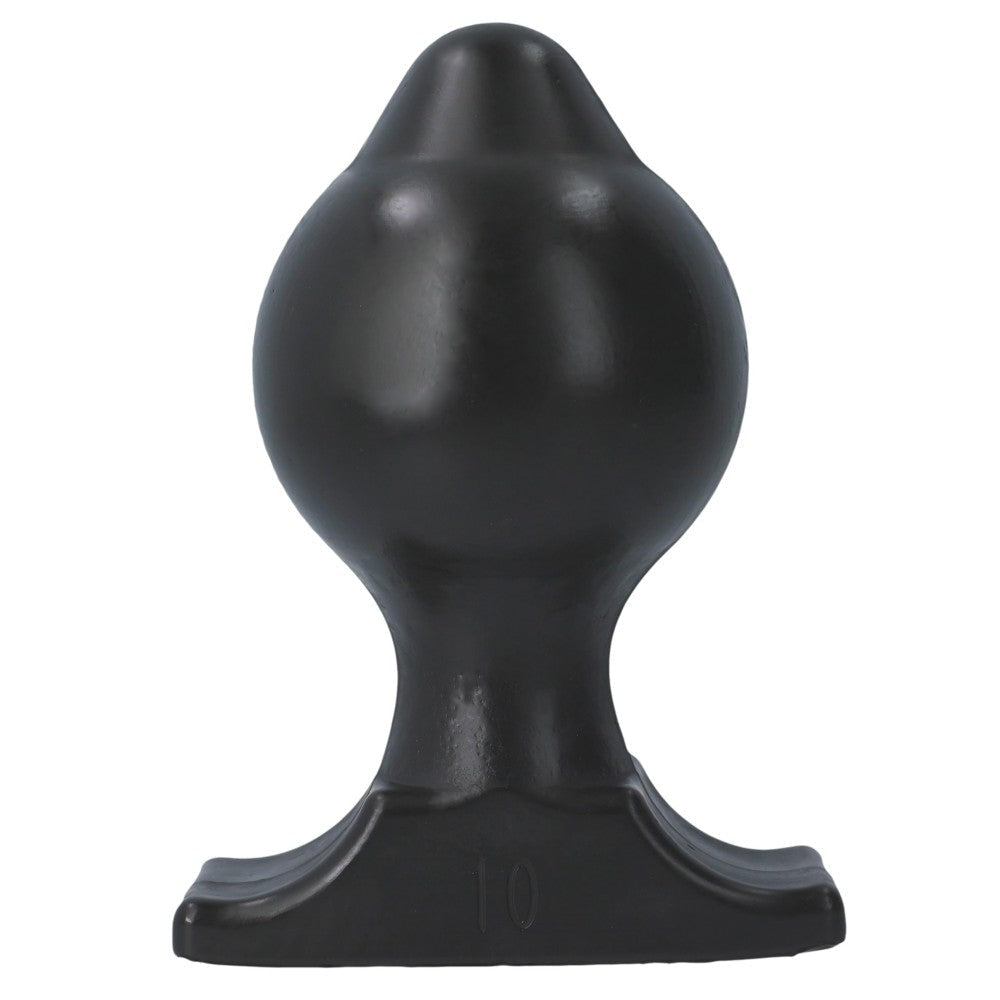 All Black Extra Large Butt Plug 10 cm.