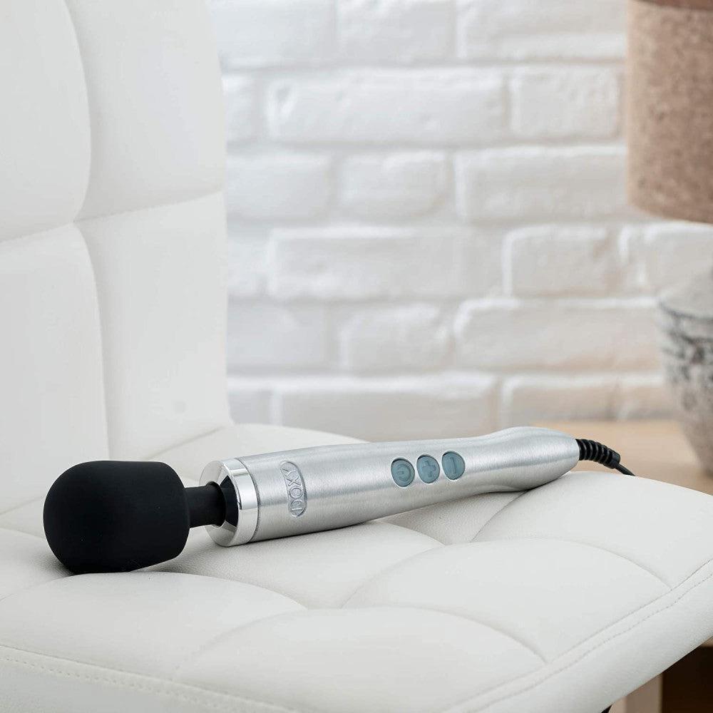 Doxy Mega Powerful XXL Wand Massager Die Cast Silver