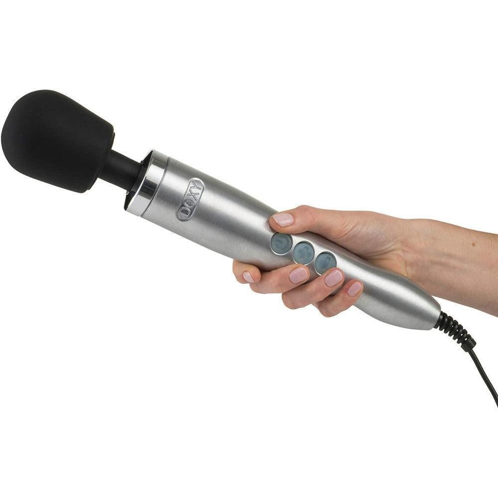 Doxy Mega Powerful XXL Wand Massager Die Cast Silver
