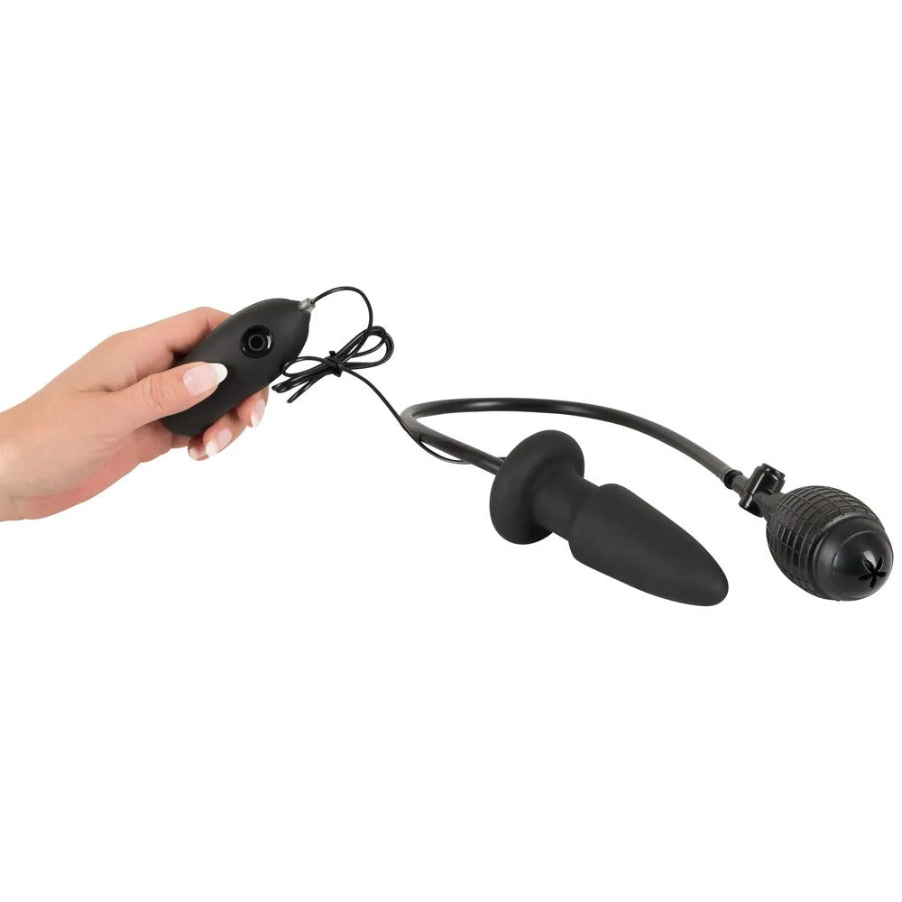 Fanny Hill's Inflatable Silicone Vibrating Butt Plug