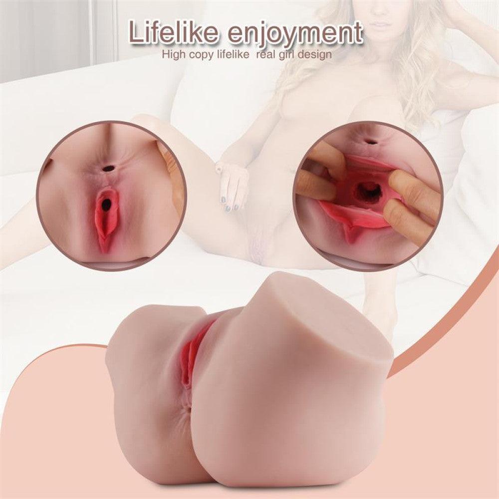 Fanny Realistic Masturbator with 2 Holes
