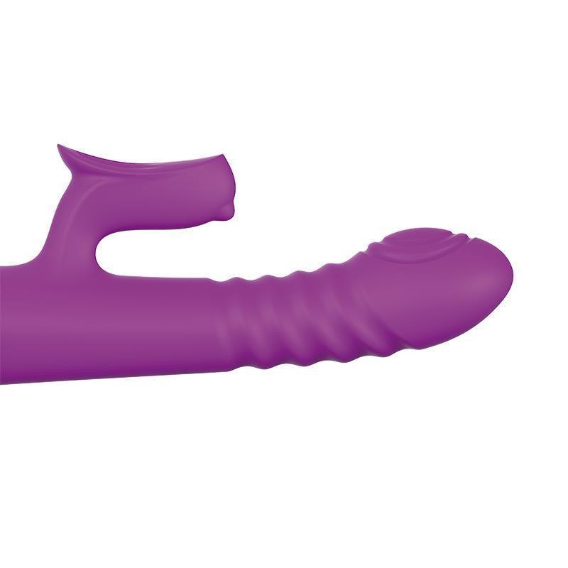 Fenyx Thrusting & Pulse Rabbit Vibrator Purple