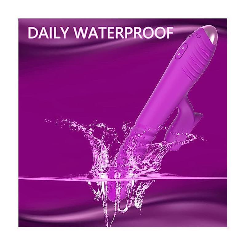 Fenyx Thrusting & Pulse Rabbit Vibrator Purple