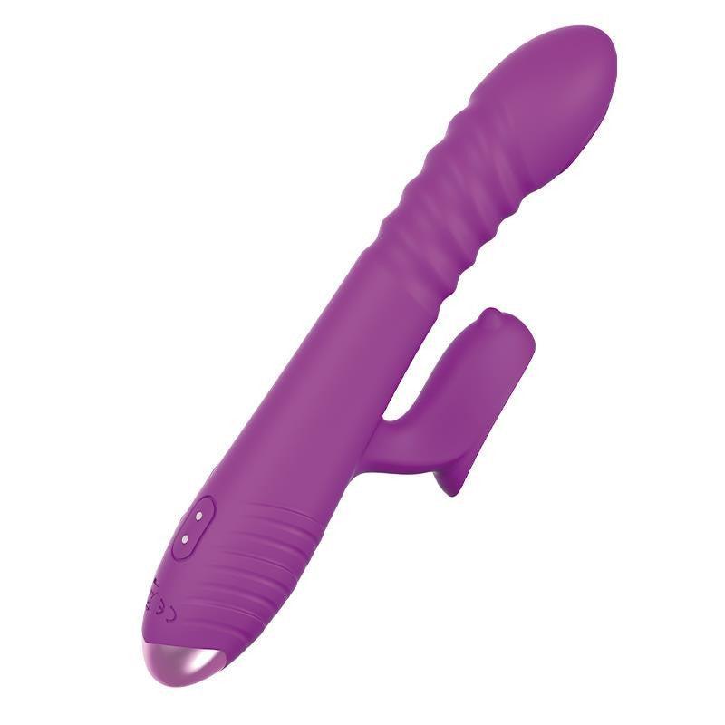 Fenyx Thrusting & Pulse Rabbit Vibrator Purple